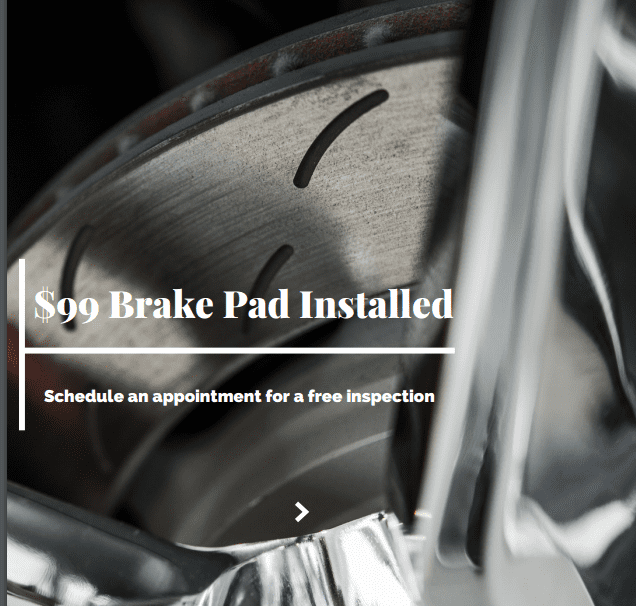 brake pad replacement